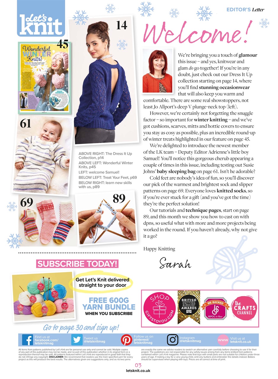 Let's Knit Preview Pages