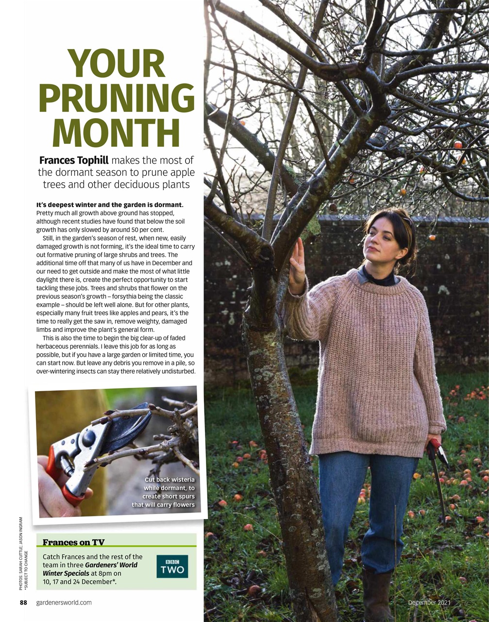 BBC Gardeners’ World Magazine Preview Pages