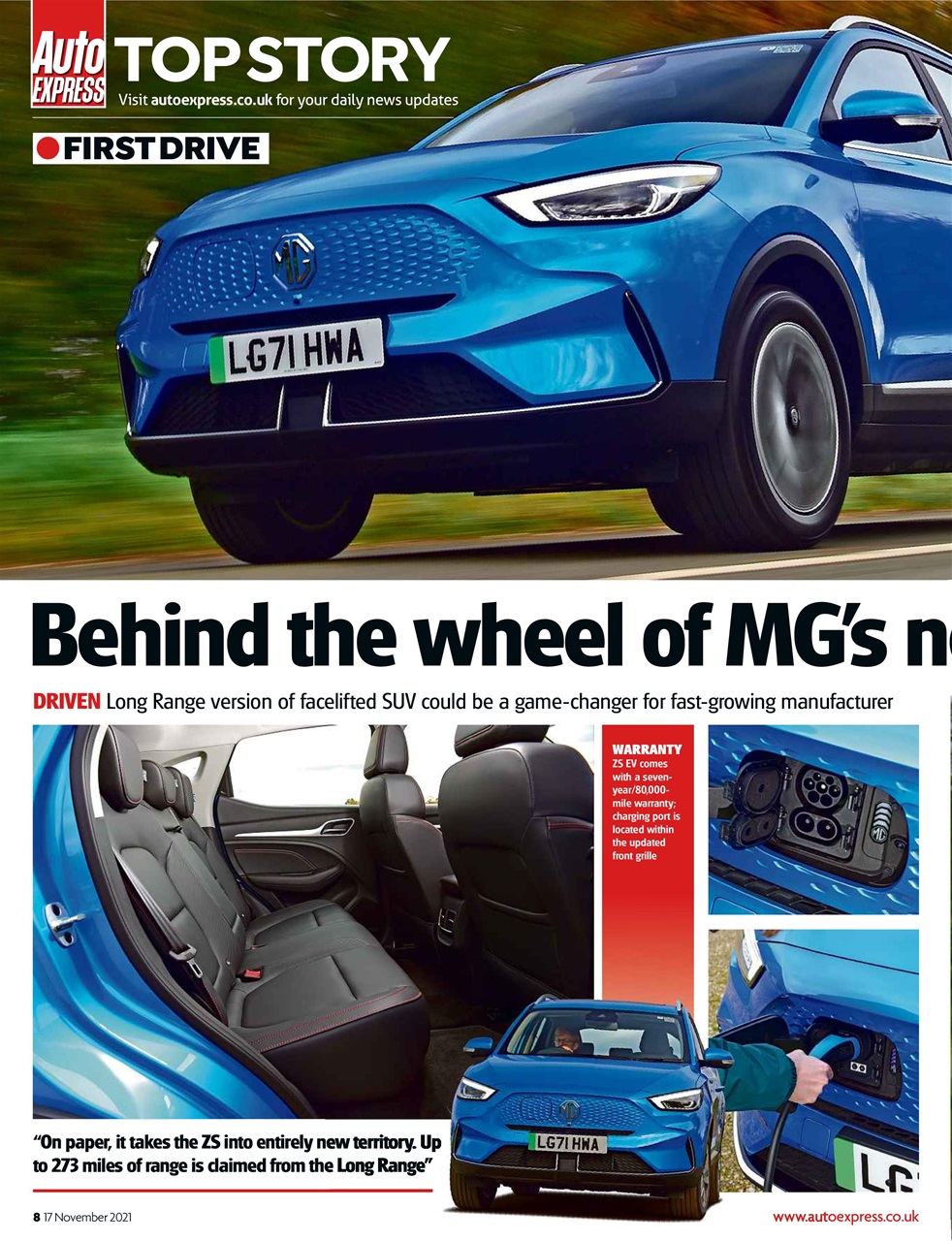Auto Express Preview Pages