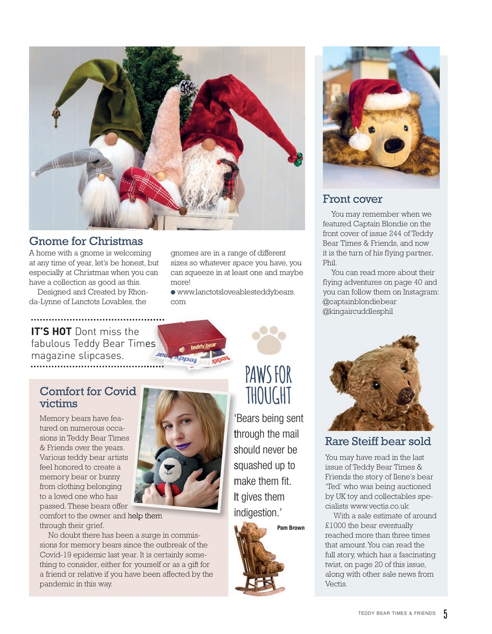 Teddy Bear Times Preview Pages