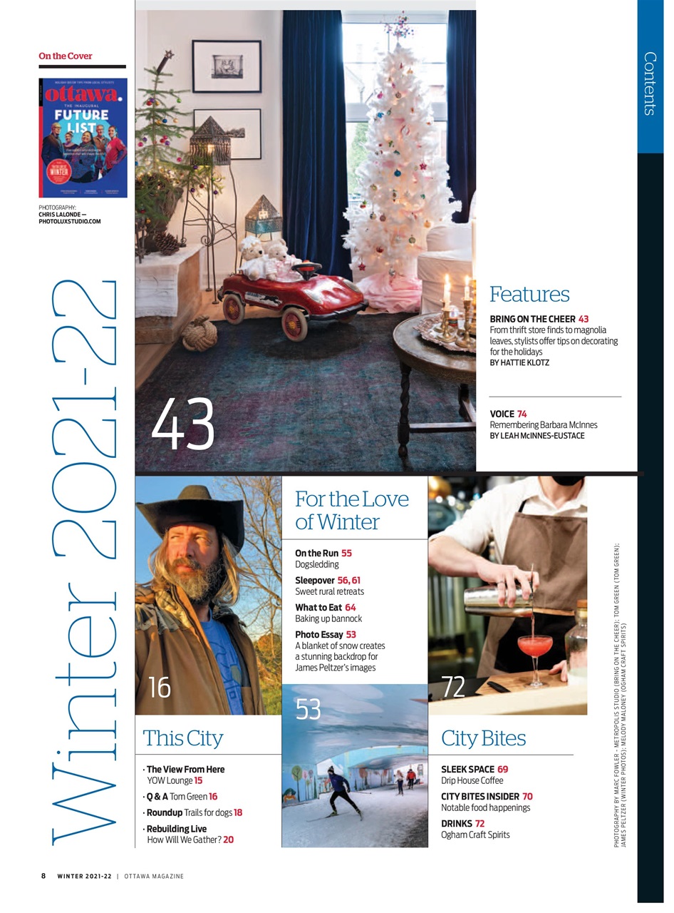 Ottawa Magazine Preview Pages