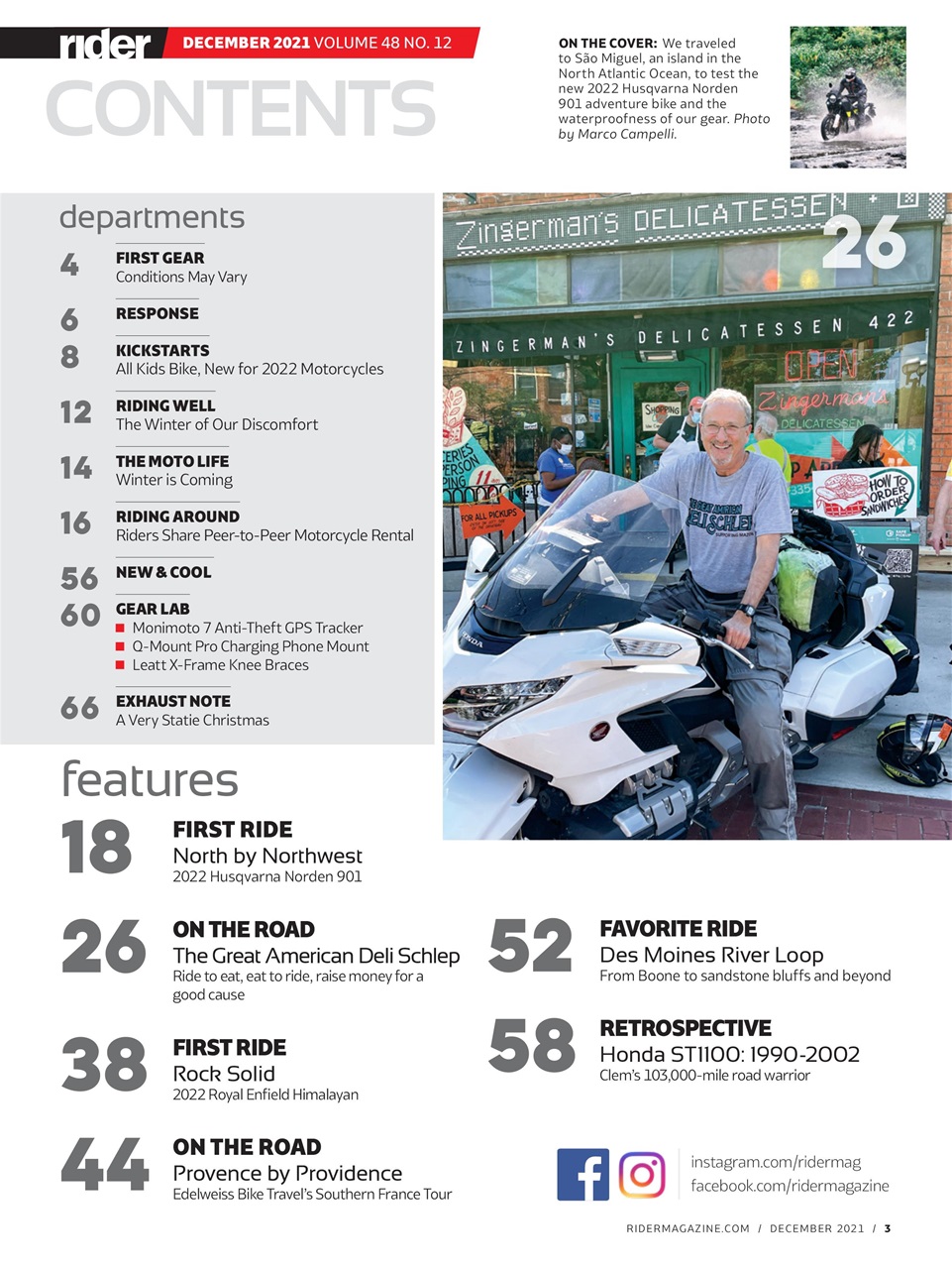 Rider Magazine Preview Pages