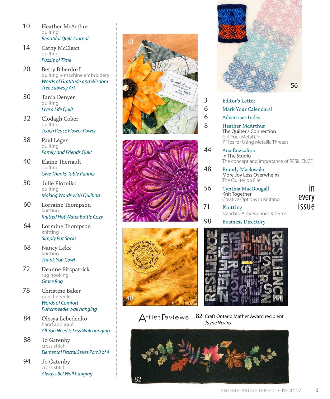 A Needle Pulling Thread Preview Pages