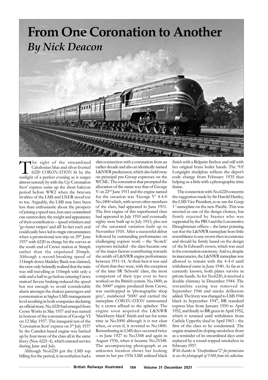 British Railways Illustrated Preview Pages