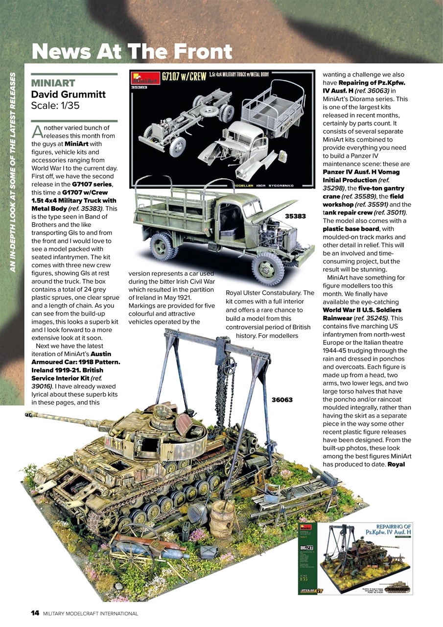 Military Modelcraft International Preview Pages