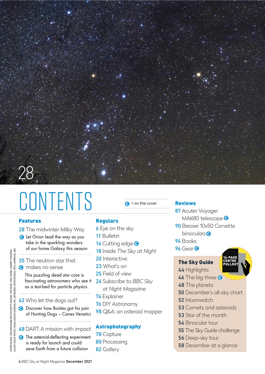 BBC Sky at Night Magazine Preview Pages