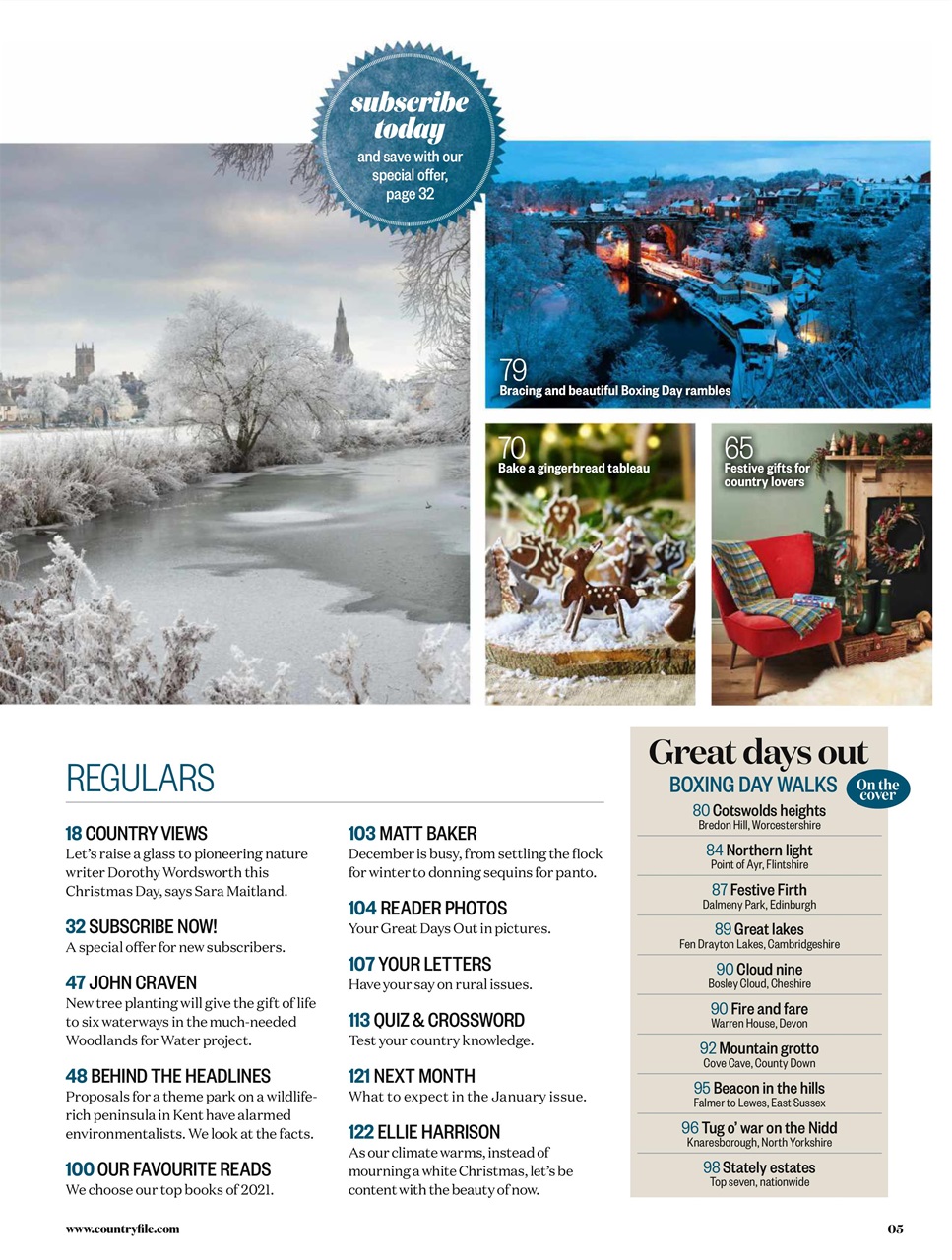 BBC Countryfile Magazine Preview Pages