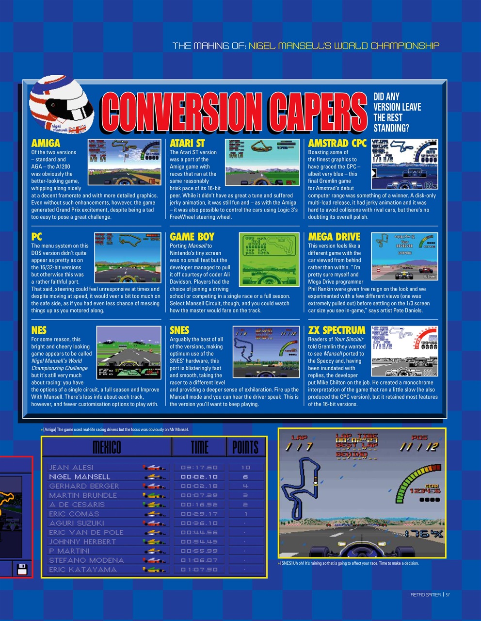 Retro Gamer Preview Pages