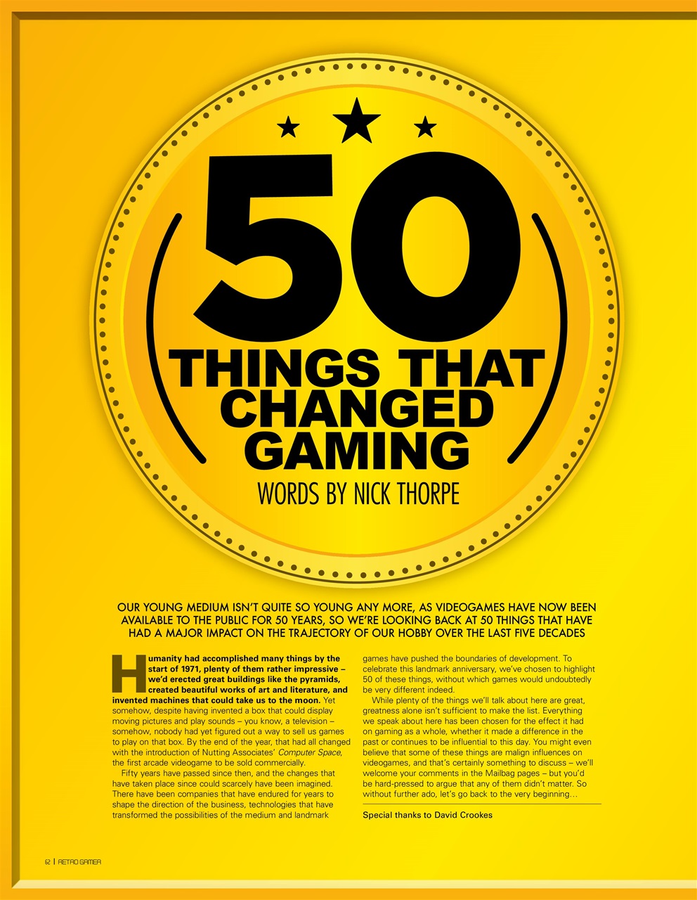Retro Gamer Preview Pages