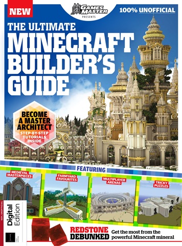 Gaming Bookazine issue Ultimate Minecraft Builder's Guide First Edition