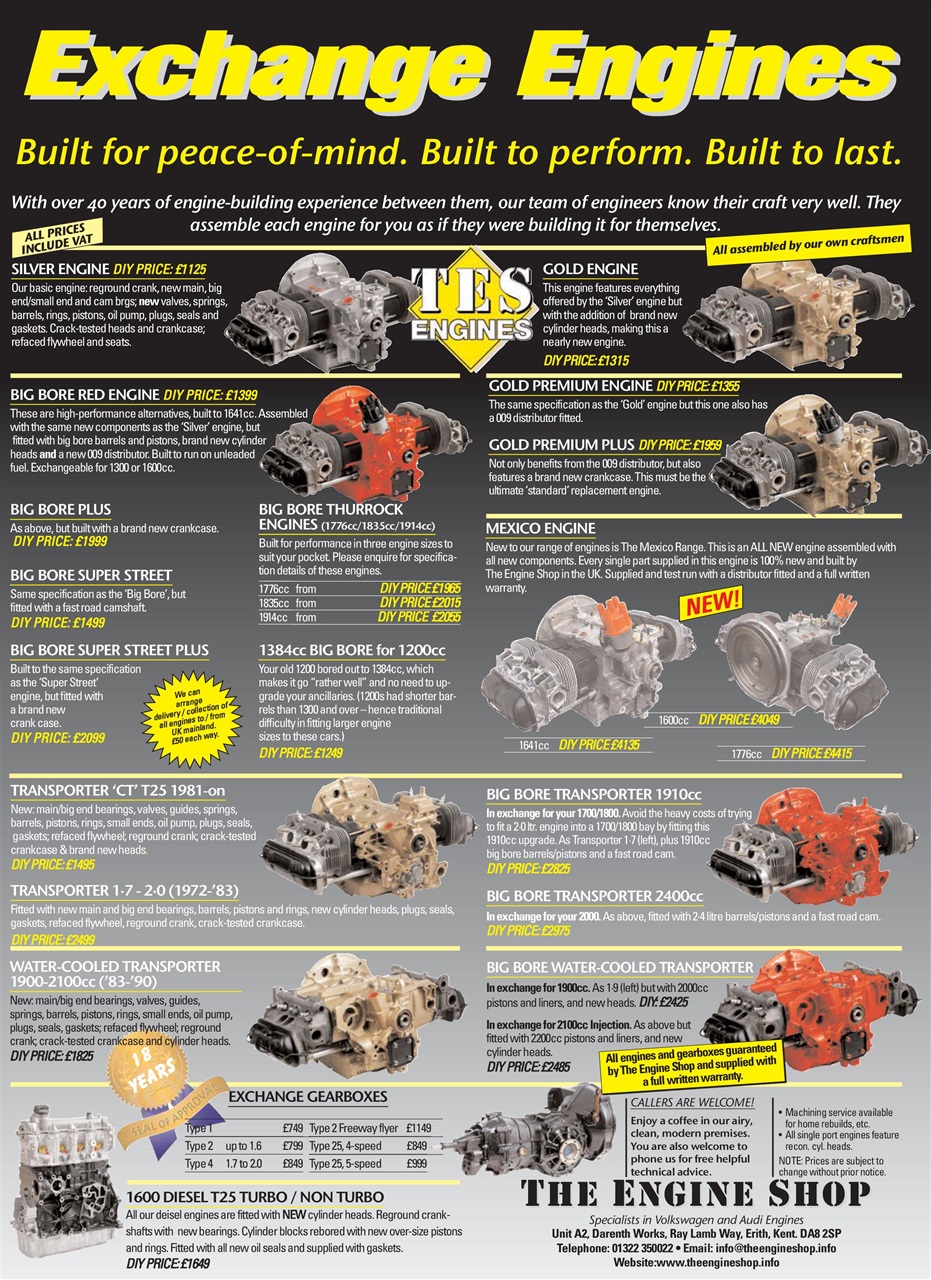 VW Camper Preview Pages