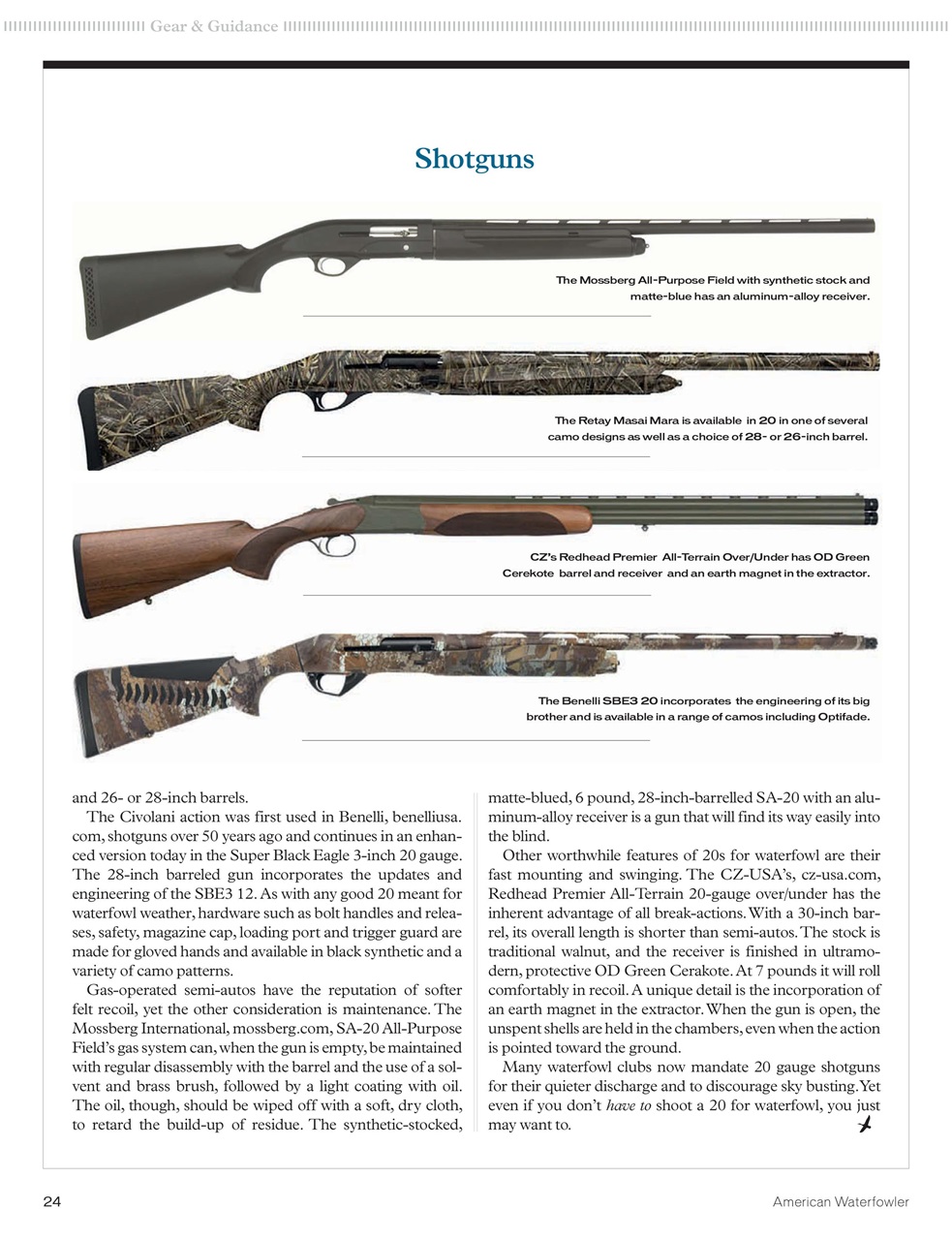 American Waterfowler Preview Pages