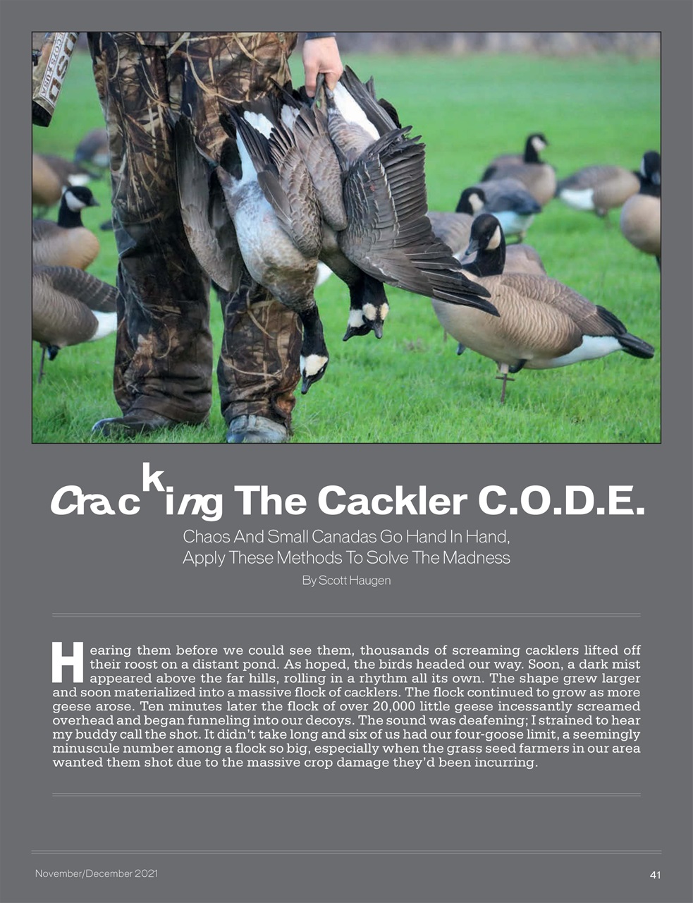 American Waterfowler Preview Pages