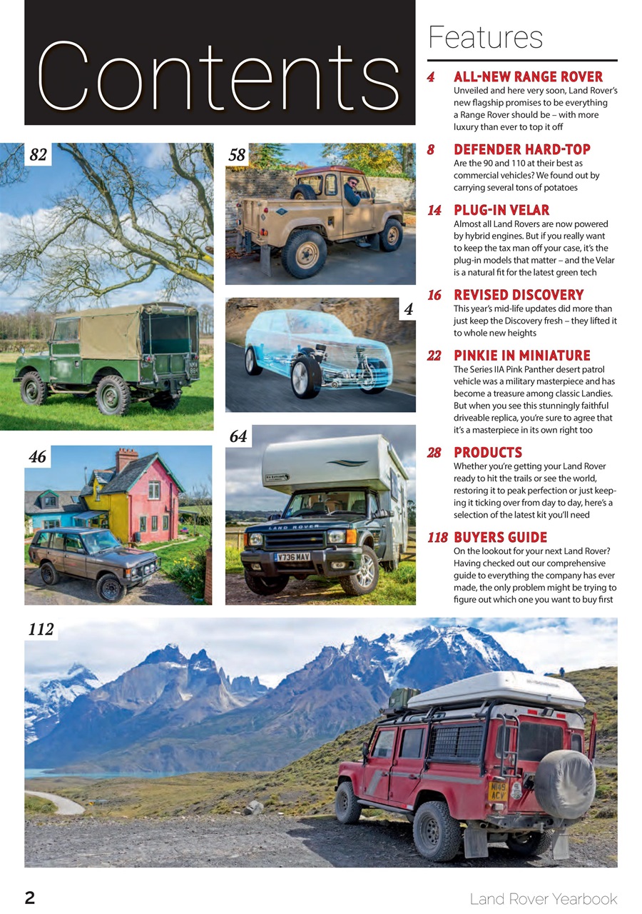 Overlander 4X4 Preview Pages