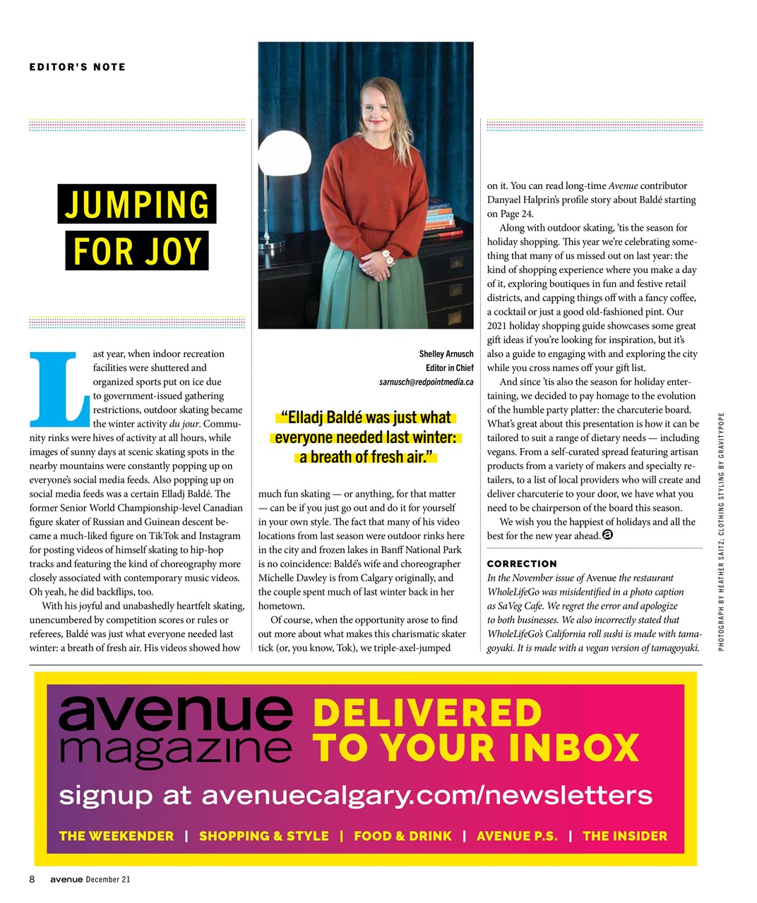 Avenue Calgary Preview Pages