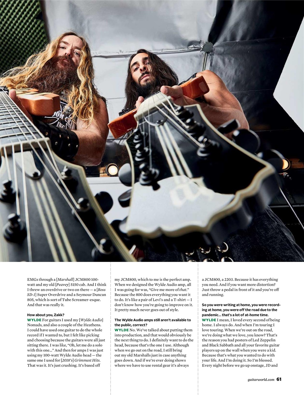 Guitar World Preview Pages