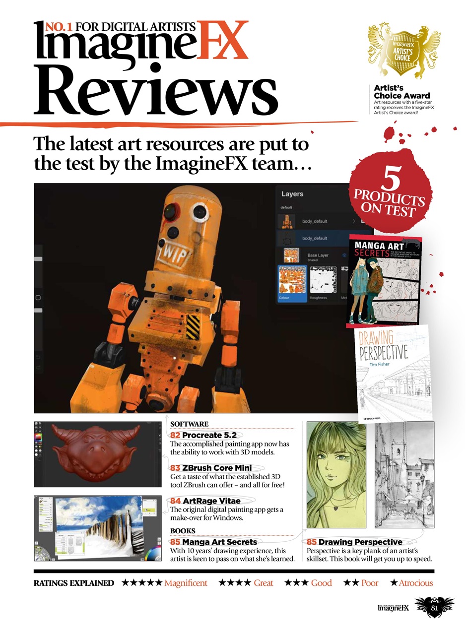 ImagineFX Preview Pages