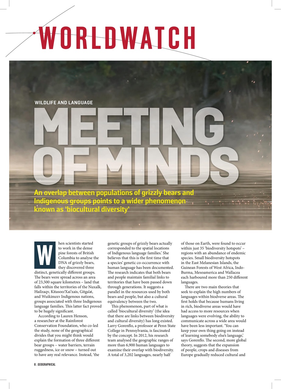 Geographical Preview Pages