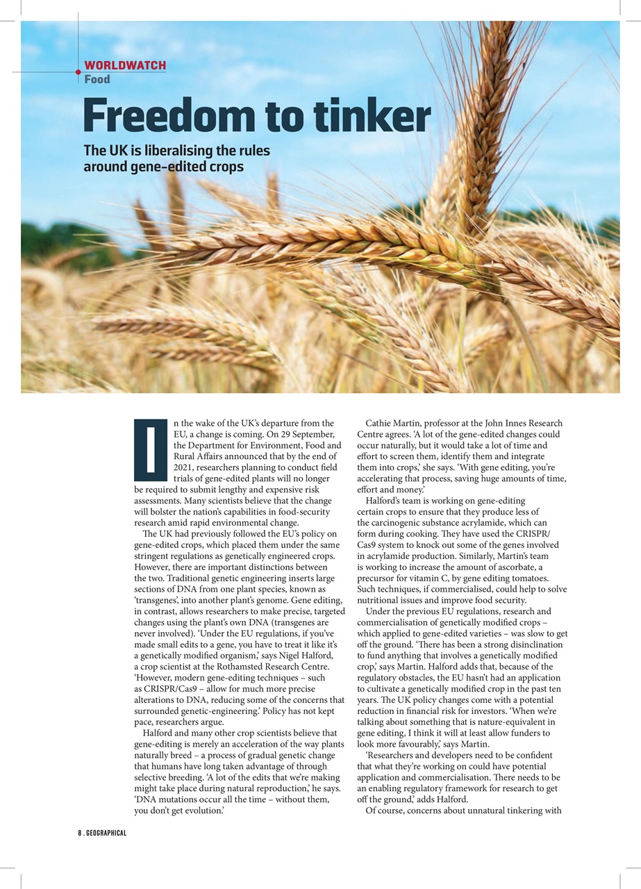 Geographical Preview Pages