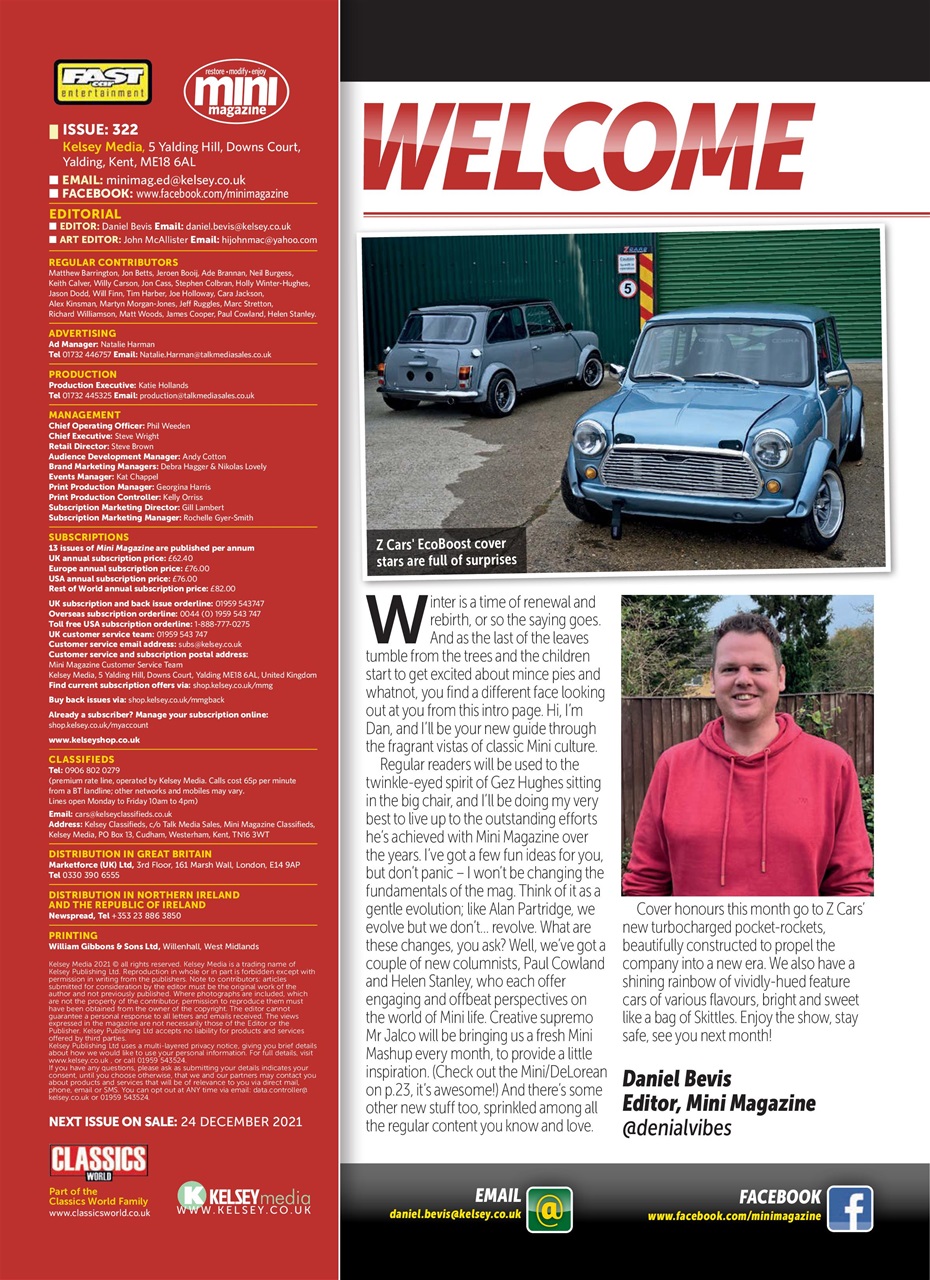 Mini Magazine Preview Pages