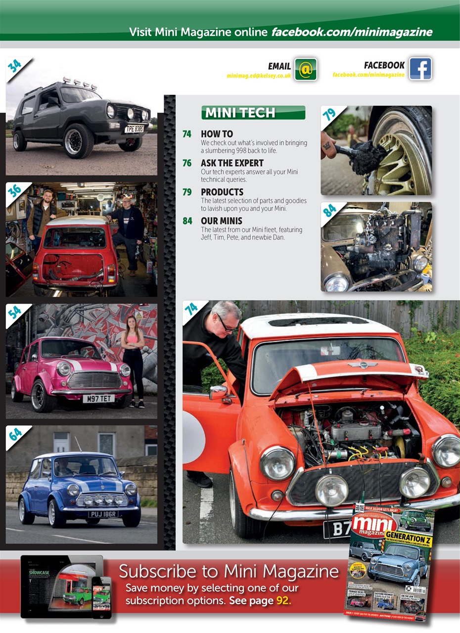 Mini Magazine Preview Pages