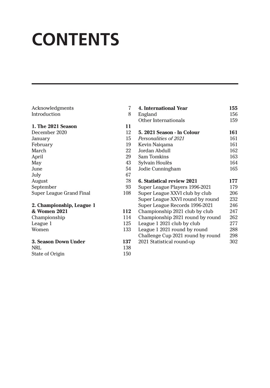 League Express Preview Pages