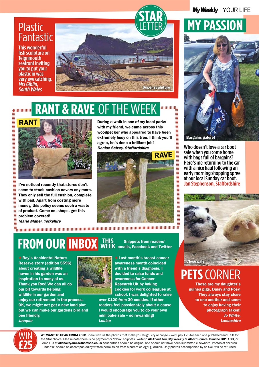 My Weekly Preview Pages