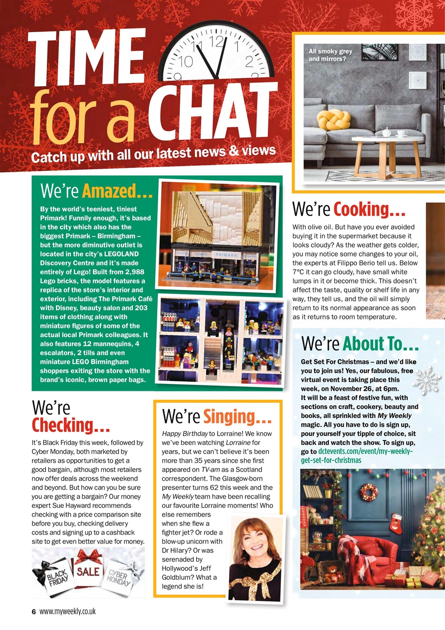 My Weekly Preview Pages