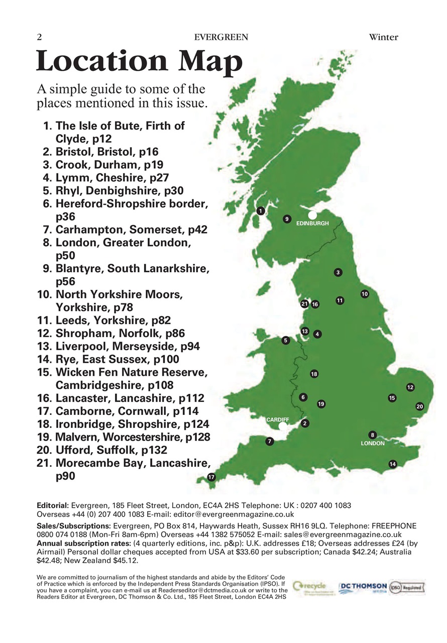 Evergreen Preview Pages