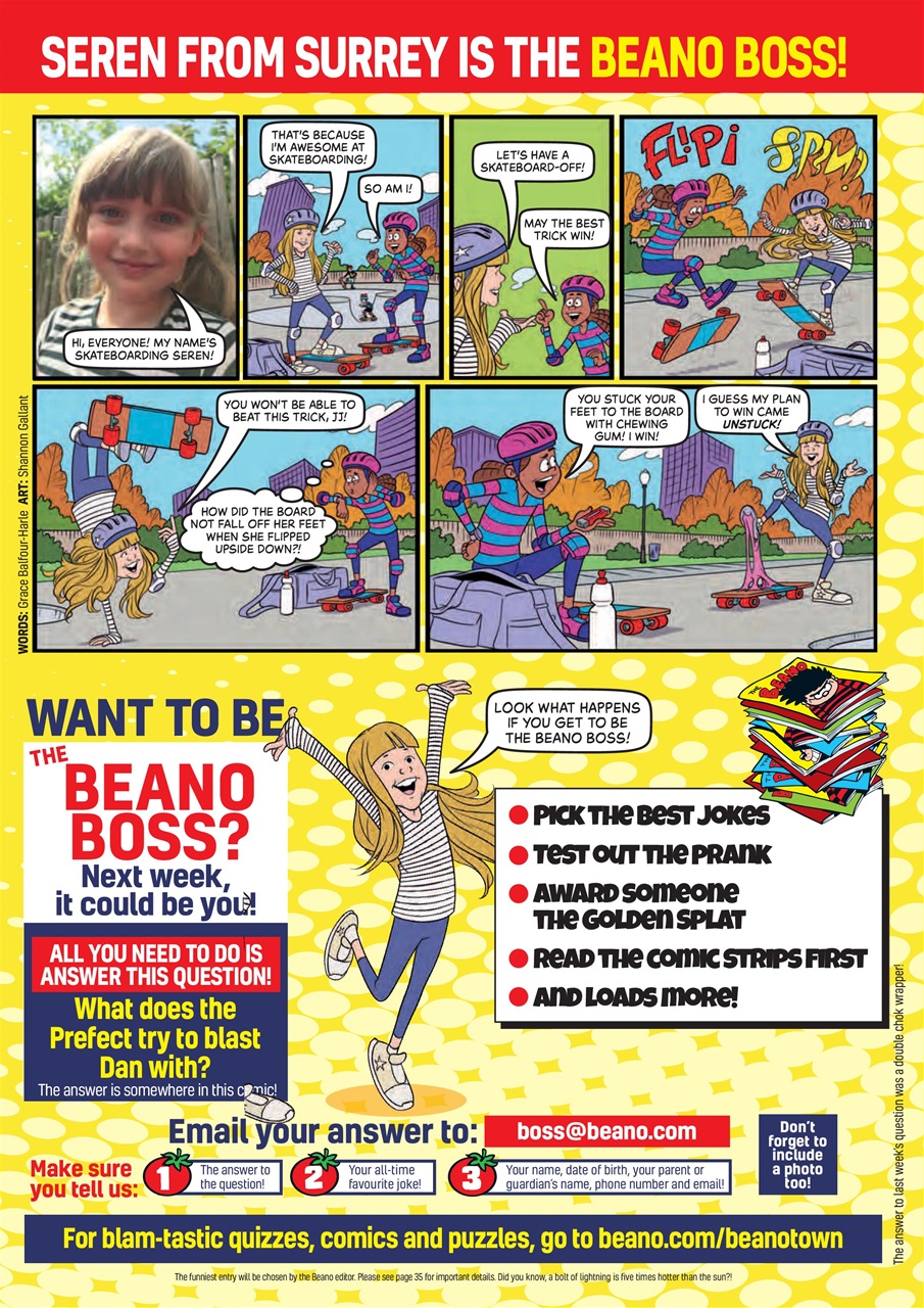 Beano Preview Pages