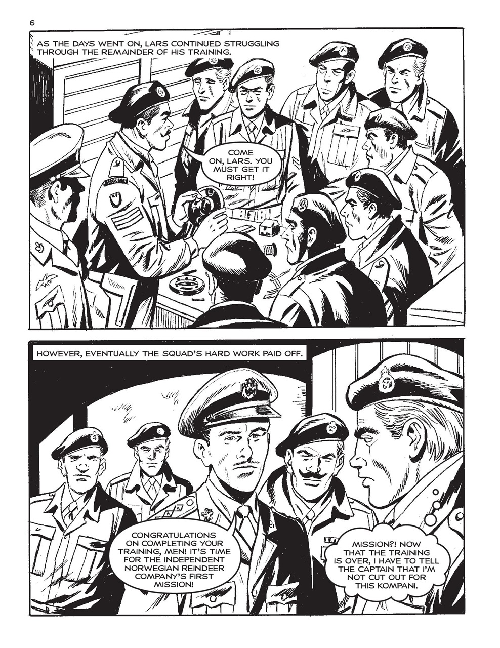 Commando Preview Pages