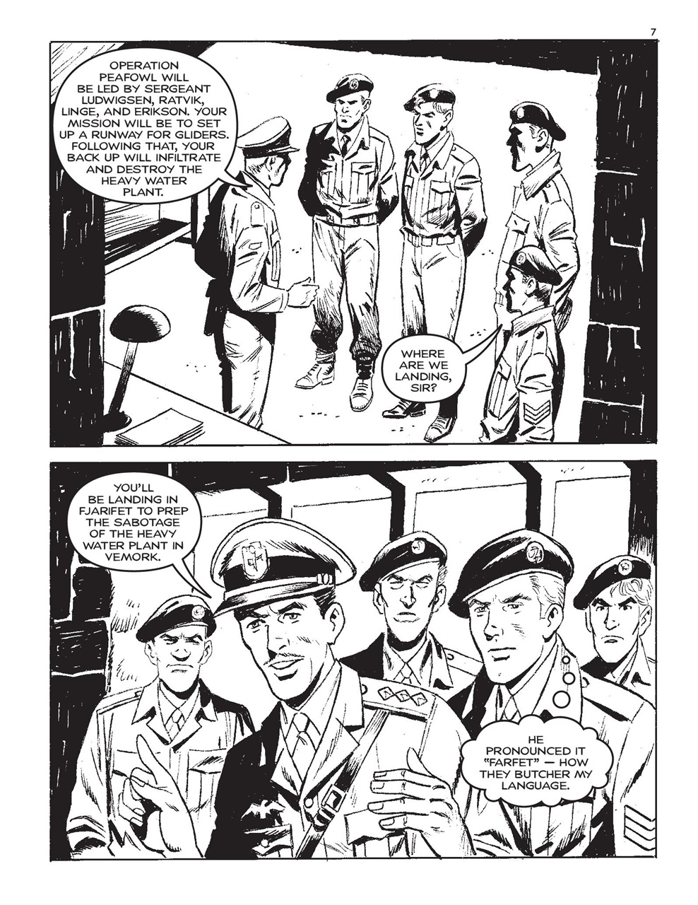 Commando Preview Pages