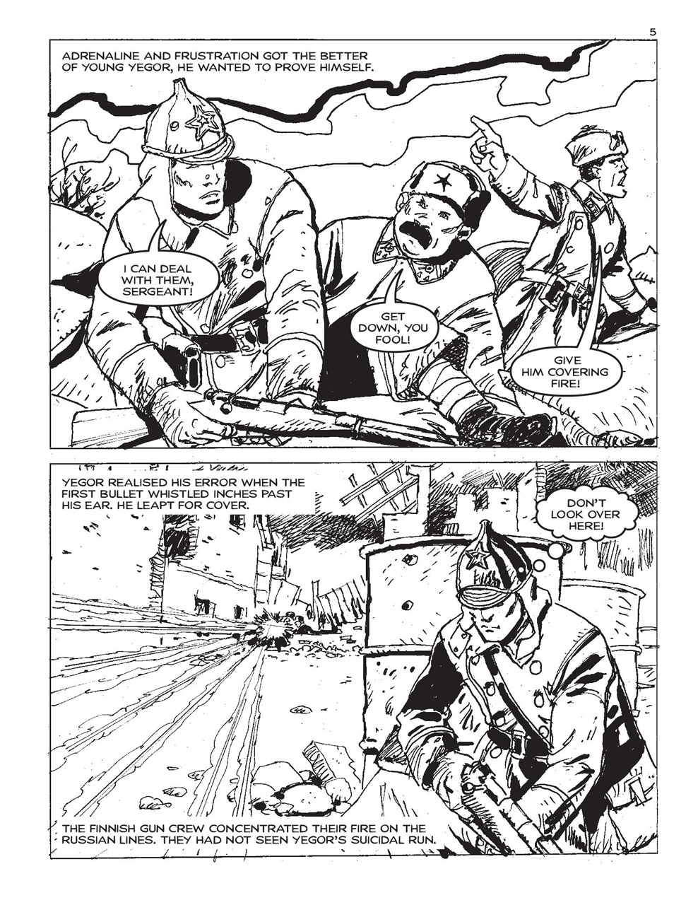 Commando Preview Pages