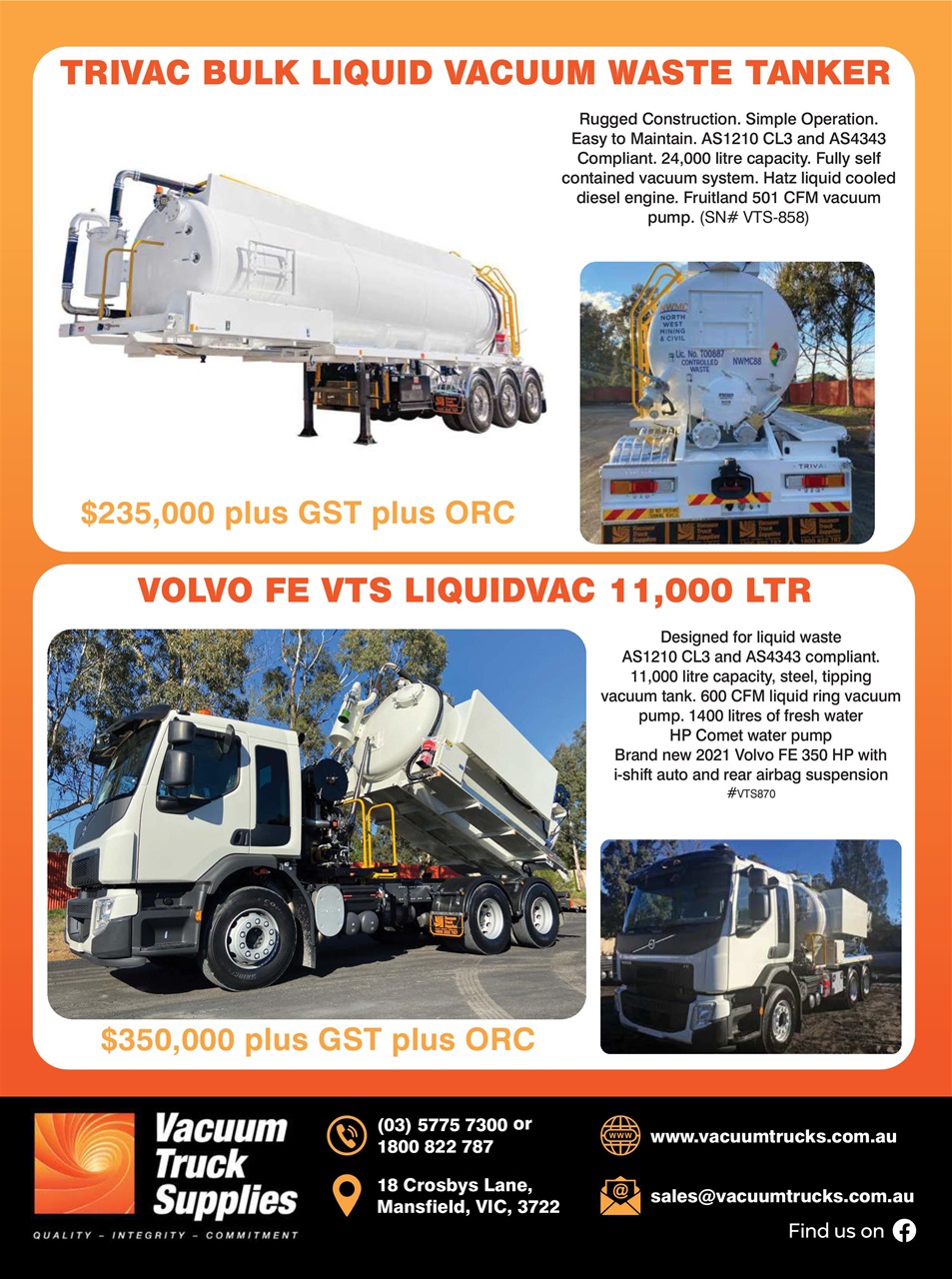 JUST TRUCKS Preview Pages