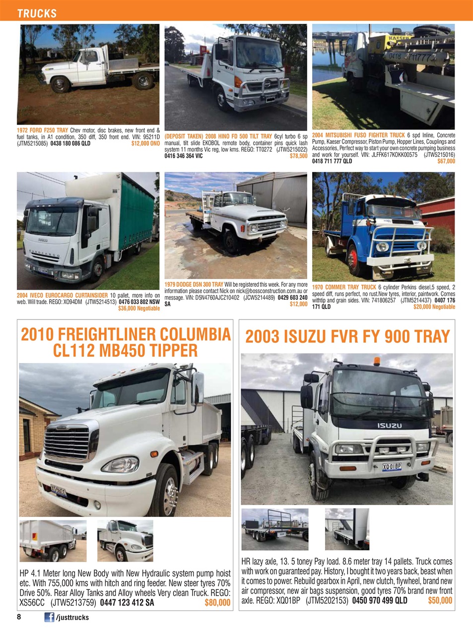 JUST TRUCKS Preview Pages