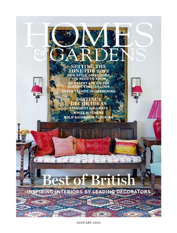 Homes & Gardens issue January 2022