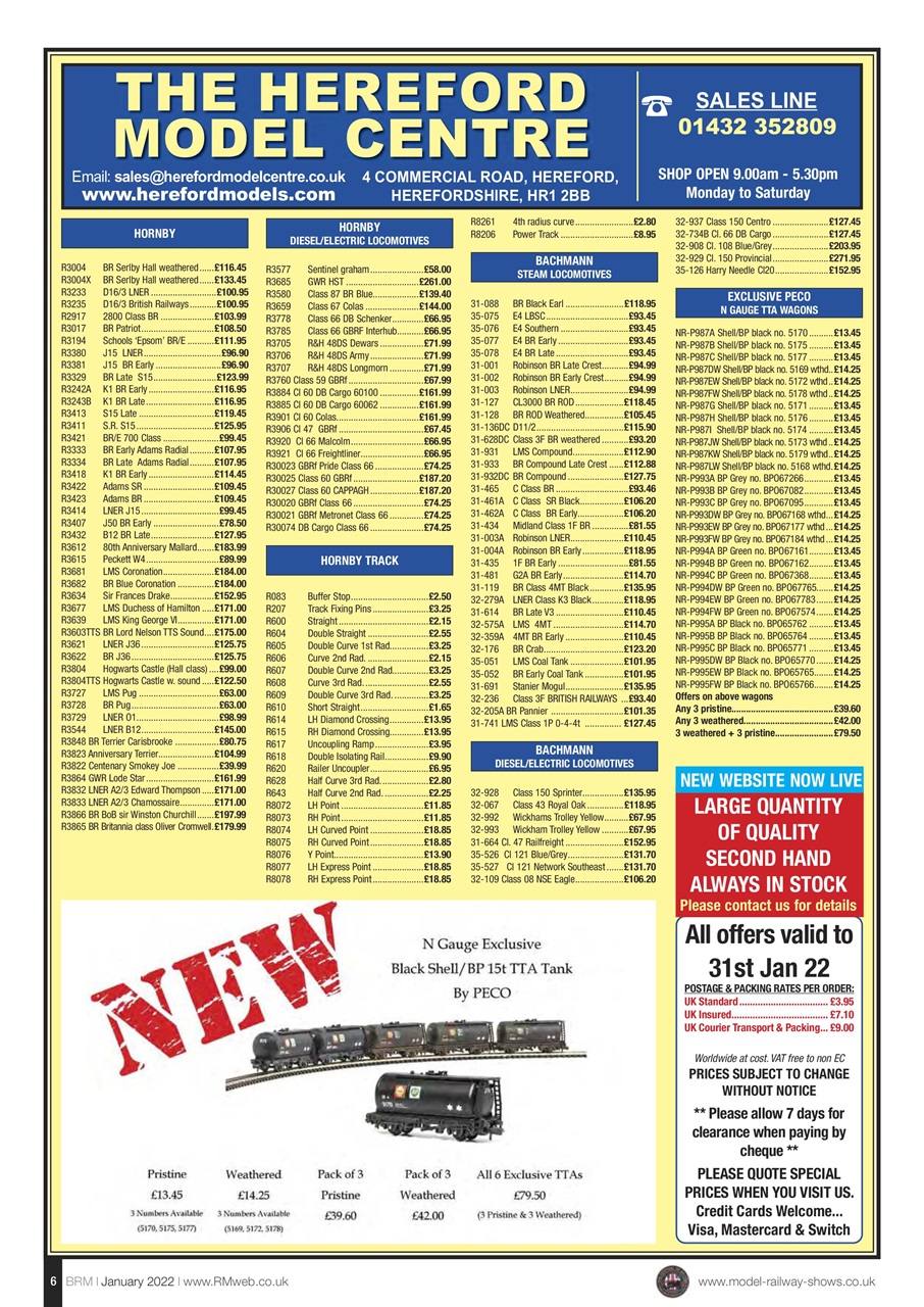 British Railway Modelling (BRM) Preview Pages