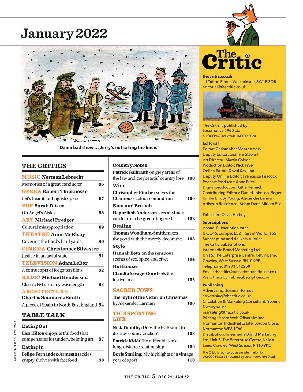 The Critic Preview Pages