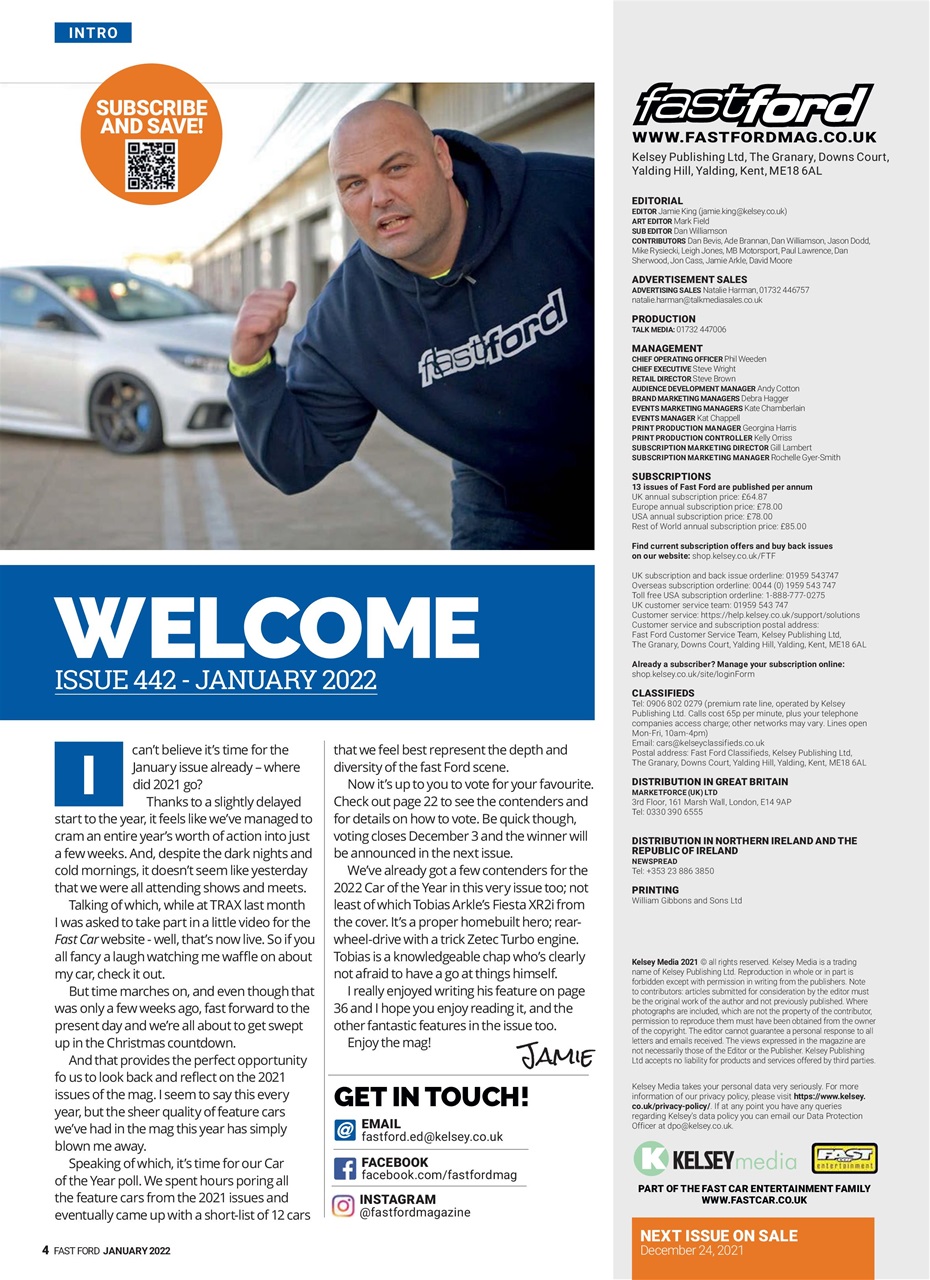 Fast Ford Preview Pages