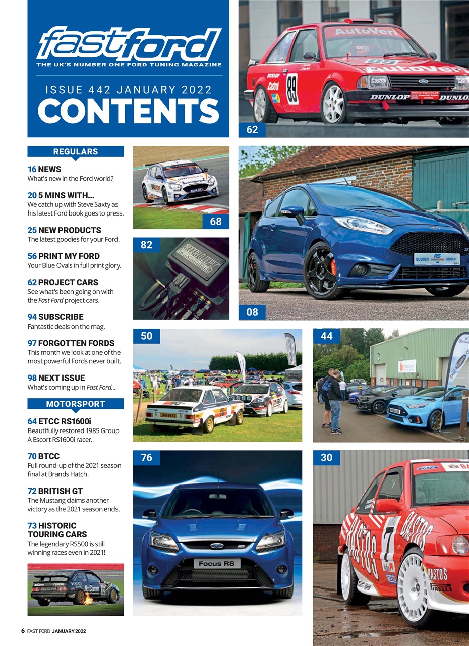 Fast Ford Preview Pages