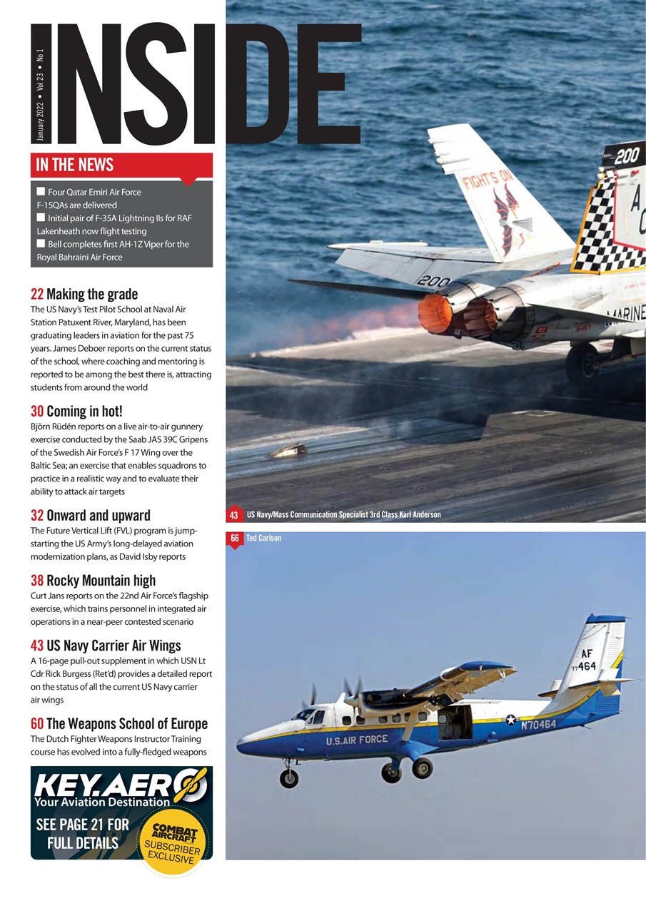 Combat Aircraft Journal Preview Pages