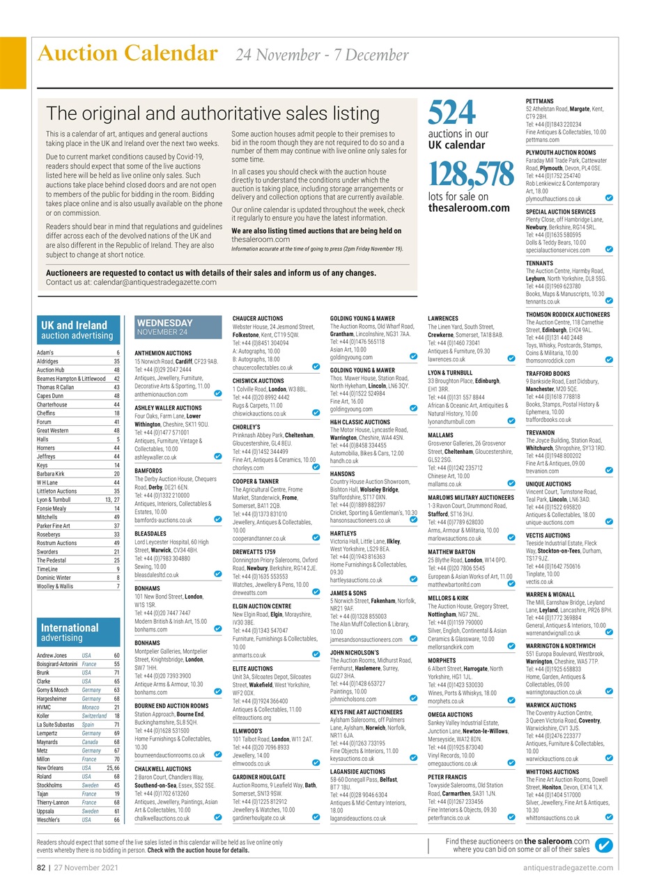 Antiques Trade Gazette Preview Pages