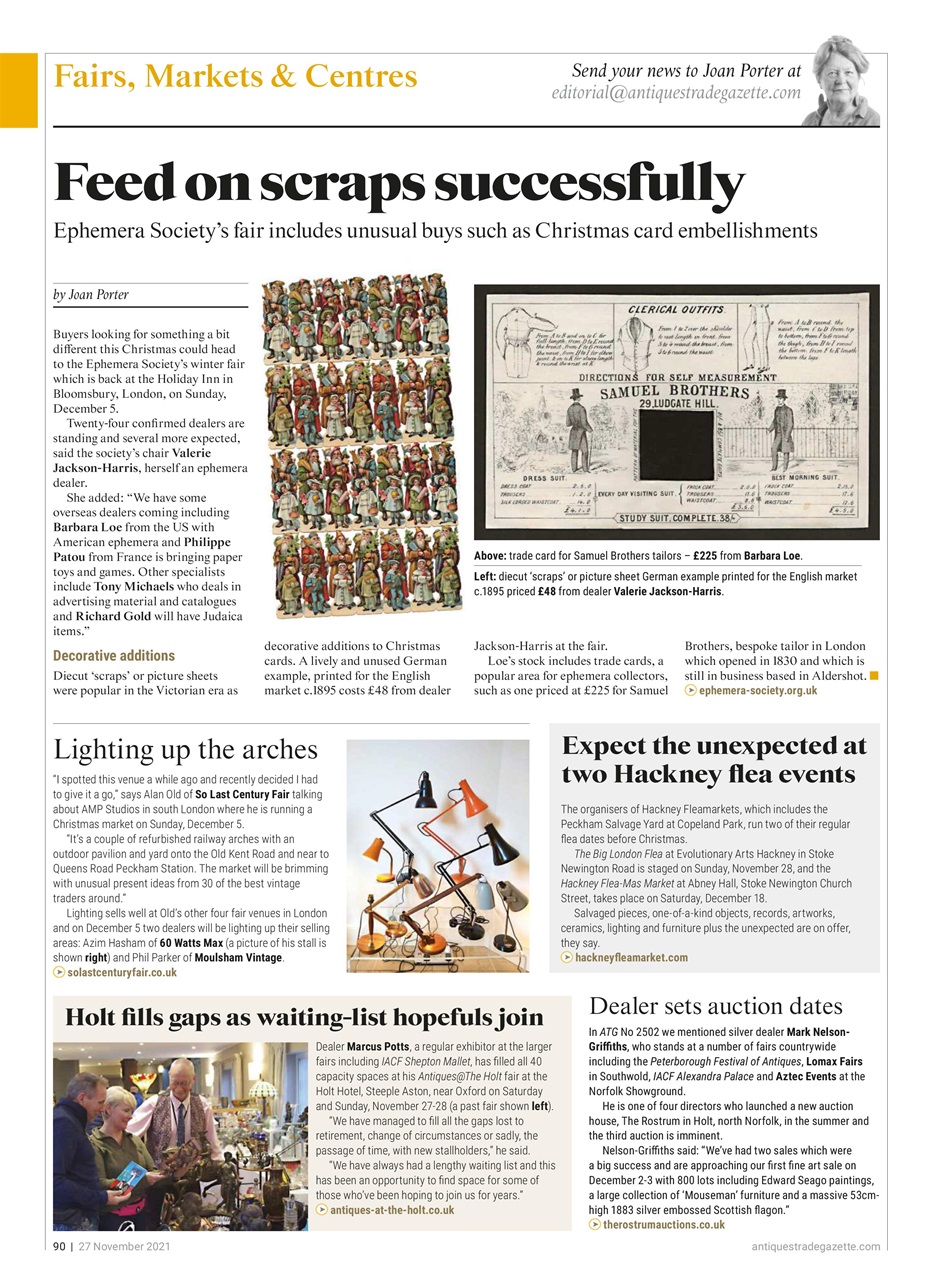 Antiques Trade Gazette Preview Pages