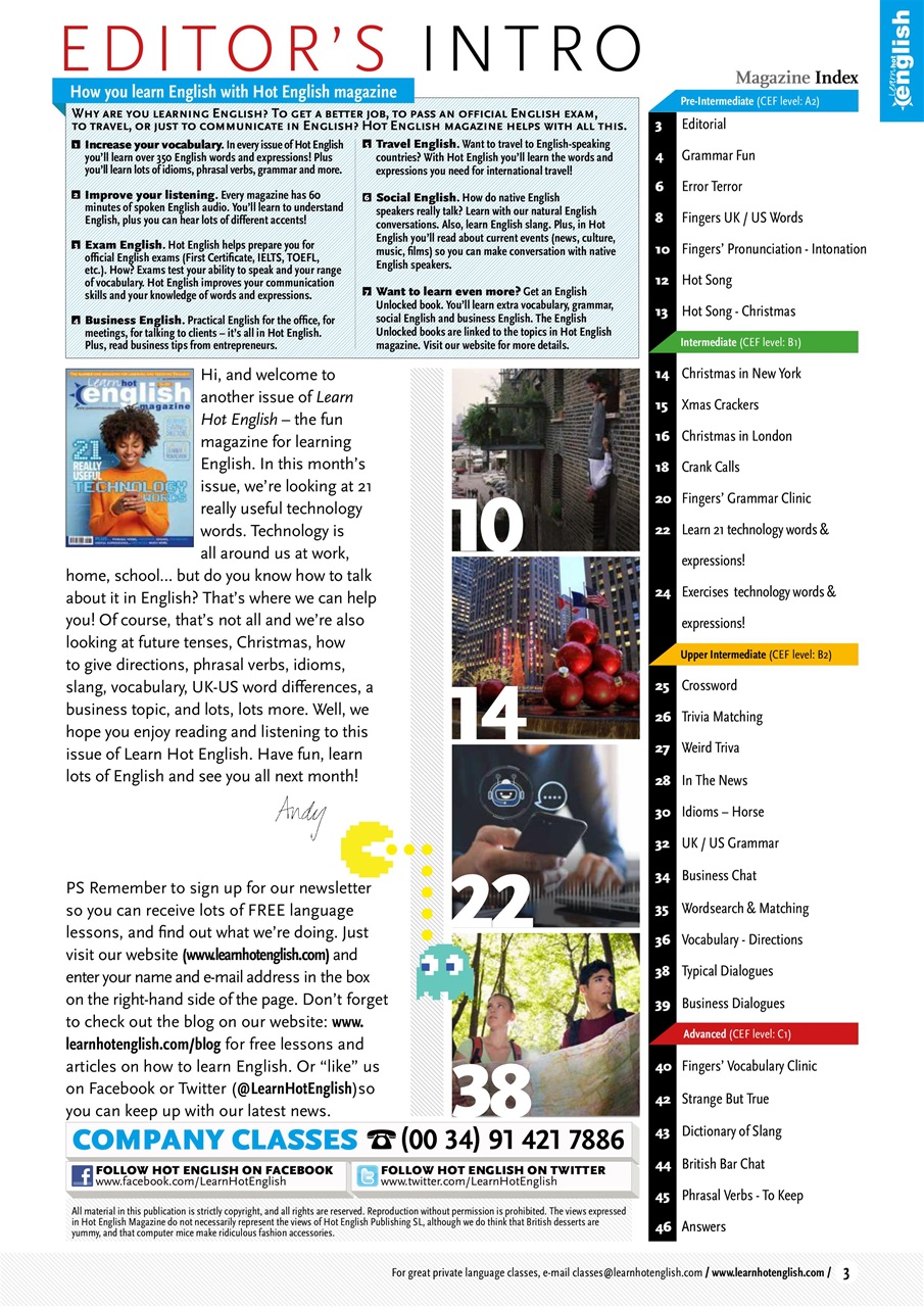 Learn Hot English Preview Pages