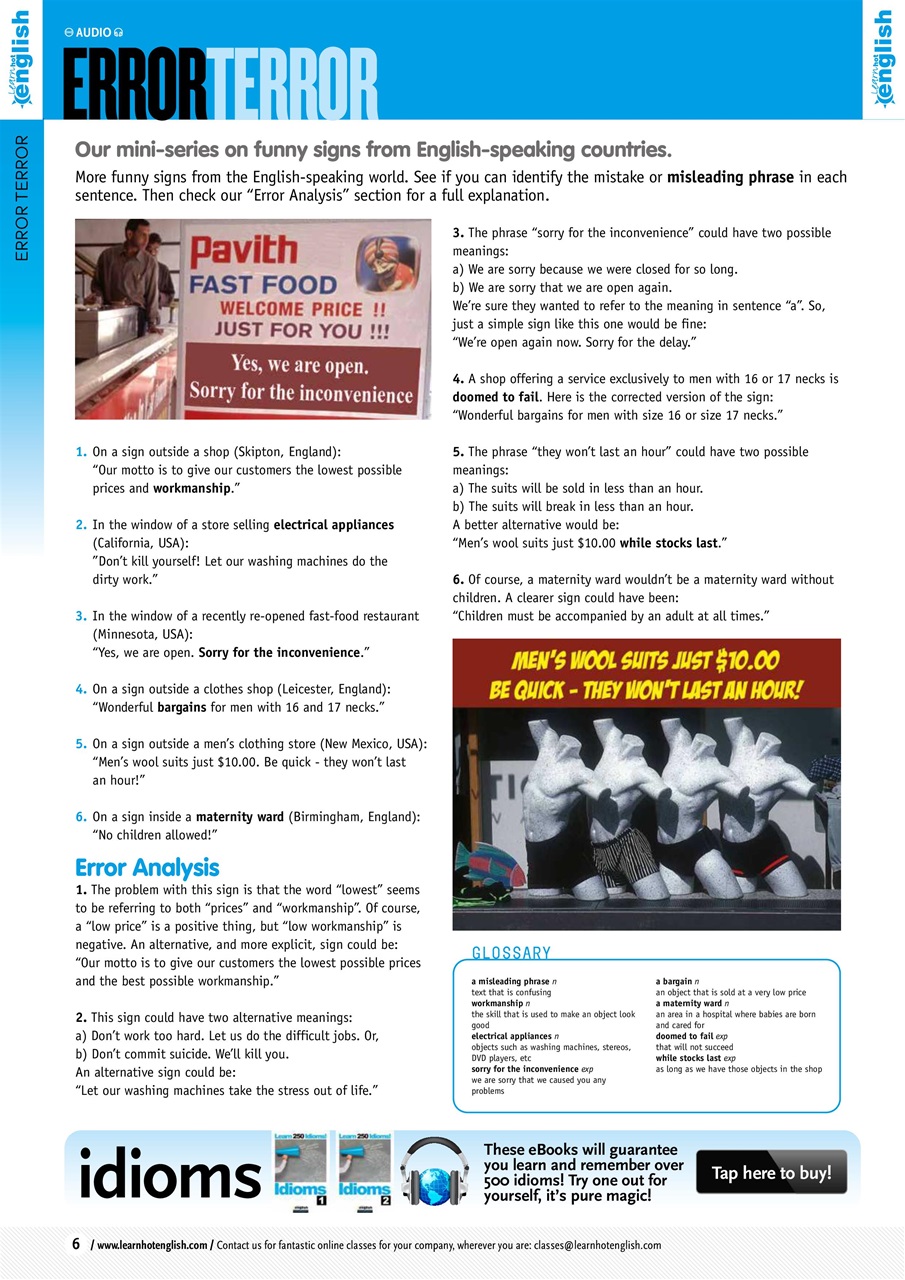 Learn Hot English Preview Pages