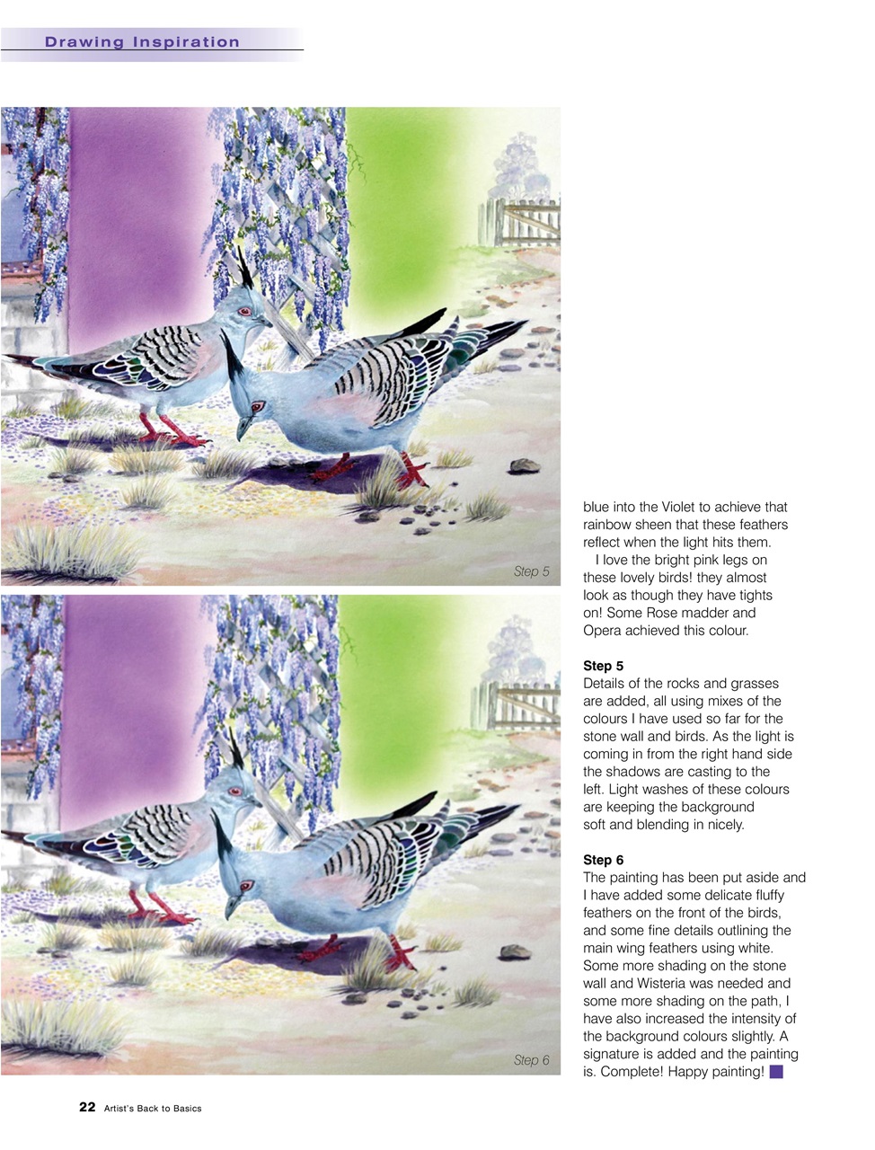 Artists Back to Basics Preview Pages