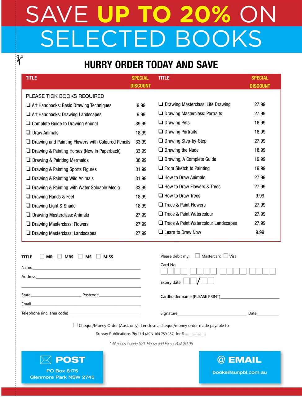 Artists Back to Basics Preview Pages