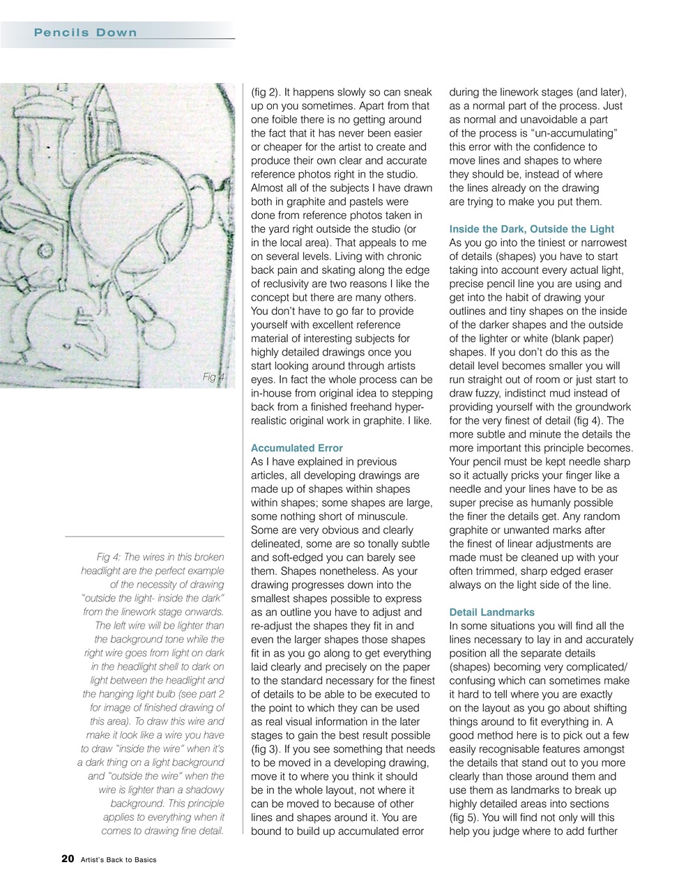 Artists Back to Basics Preview Pages