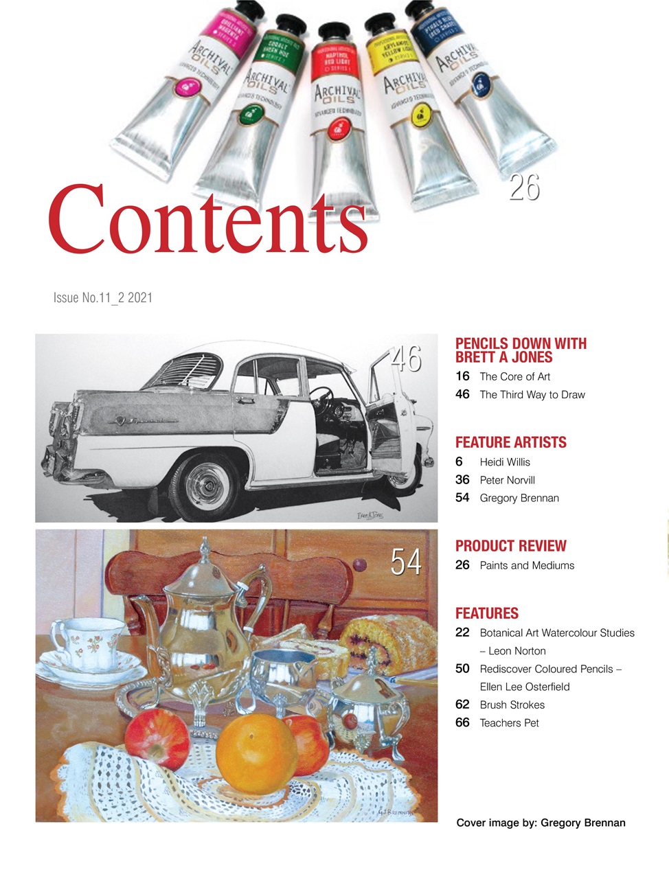 Artists Back to Basics Preview Pages