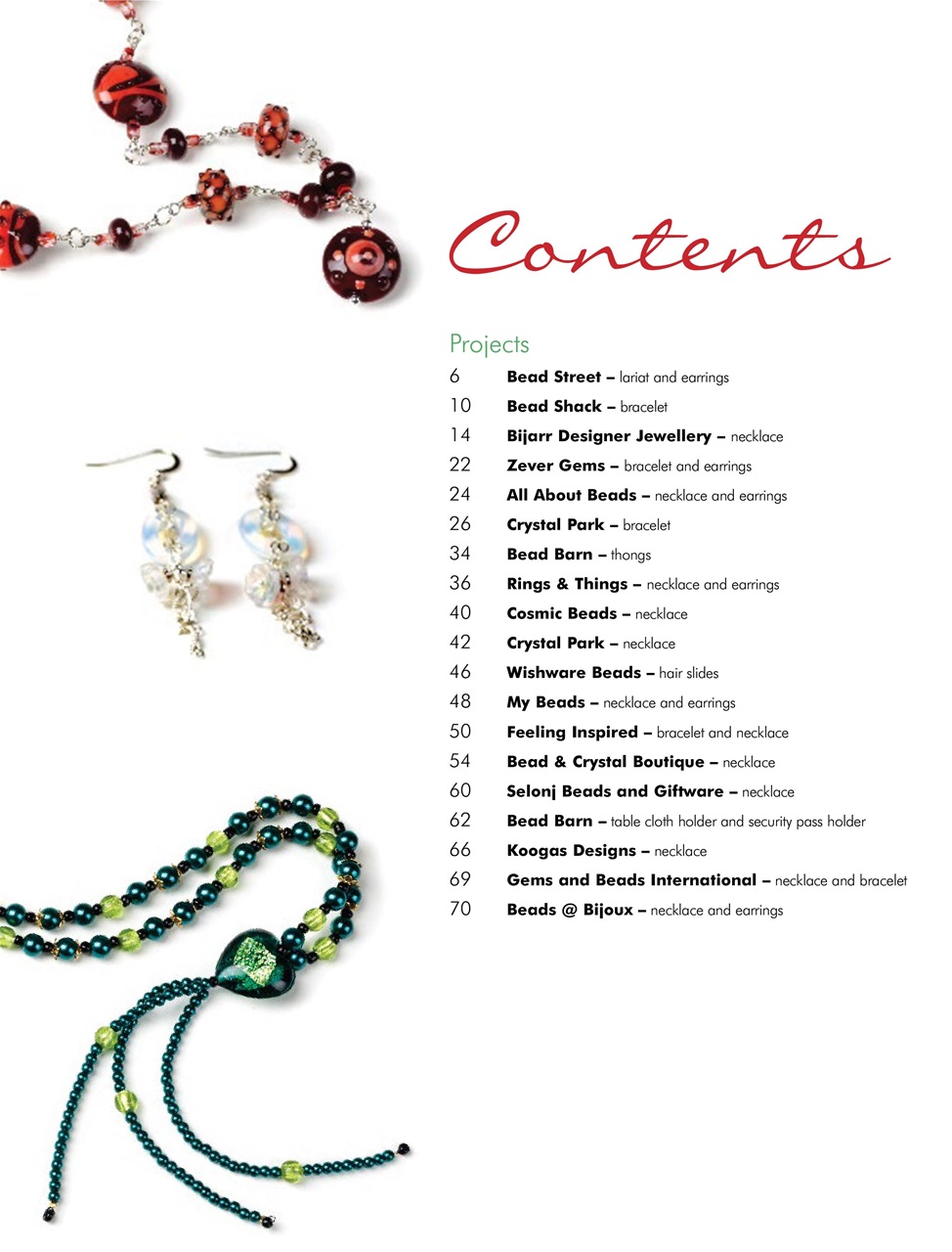 Creative Beading Preview Pages